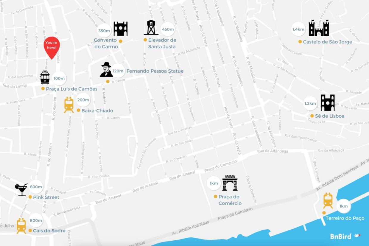 Chiado Prime Camoes Apartment Lisboa المظهر الخارجي الصورة